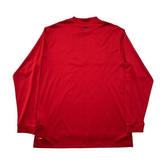 Adidas Men's Size Large ClimaLite Long Sleeve Mock Neck Golf Shirt‎ - Picture 6 of 13